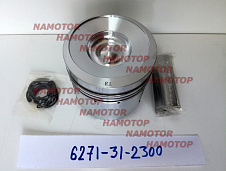 Поршень 4D95LE-5. SAA4D95LE-5. 6271-31-2110/6206-33-2140/ CATERPILLAR B3.3 PC130-8 6271-31-2300/ 4944477/ 4955573. ALFIN. шт 